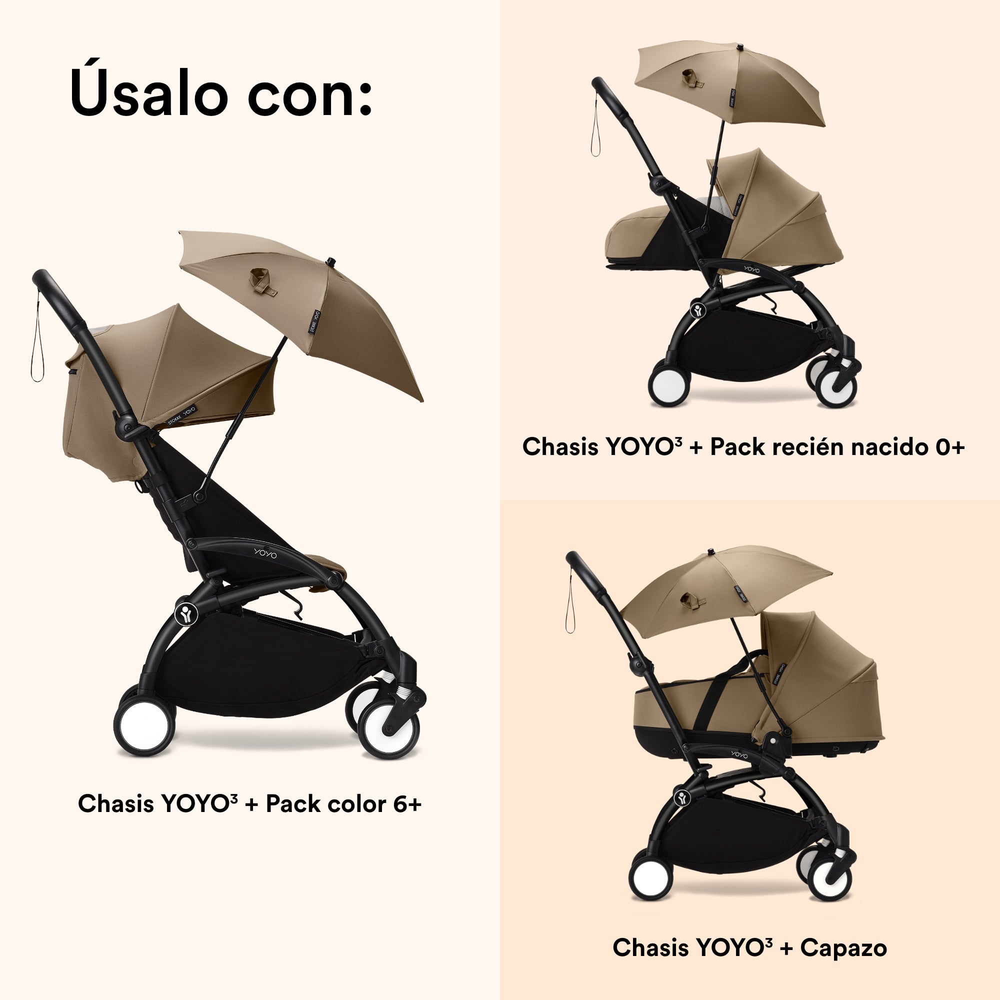 SOMBRILLA PARA COCHE STOKKE YOYO² / YOYO³ - 3