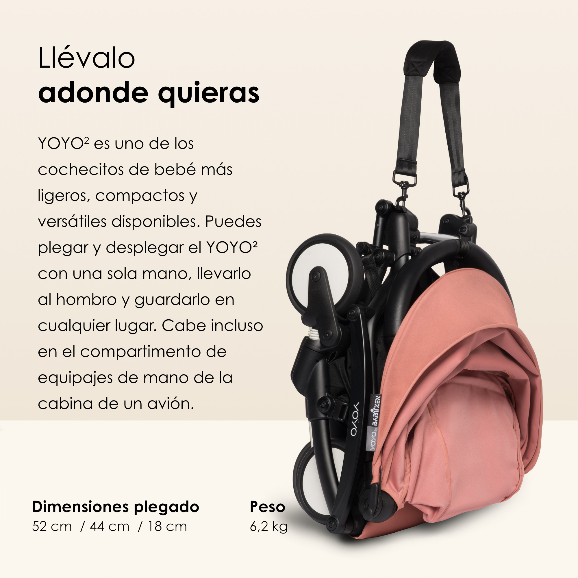 COCHE DE BEBÉ STOKKE YOYO³ – PACK DESDE RECIÉN NACIDO HASTA 6+ - 4