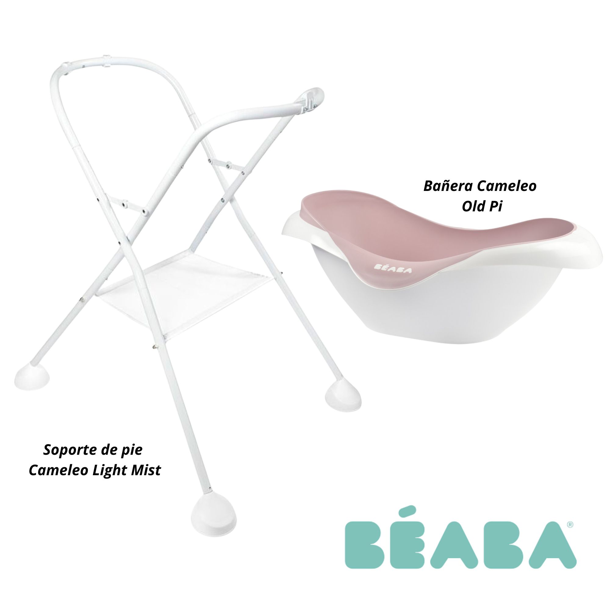 PACK BAÑERA CAMÉLÉO + SOPORTE DE PIE BÉABA - 1