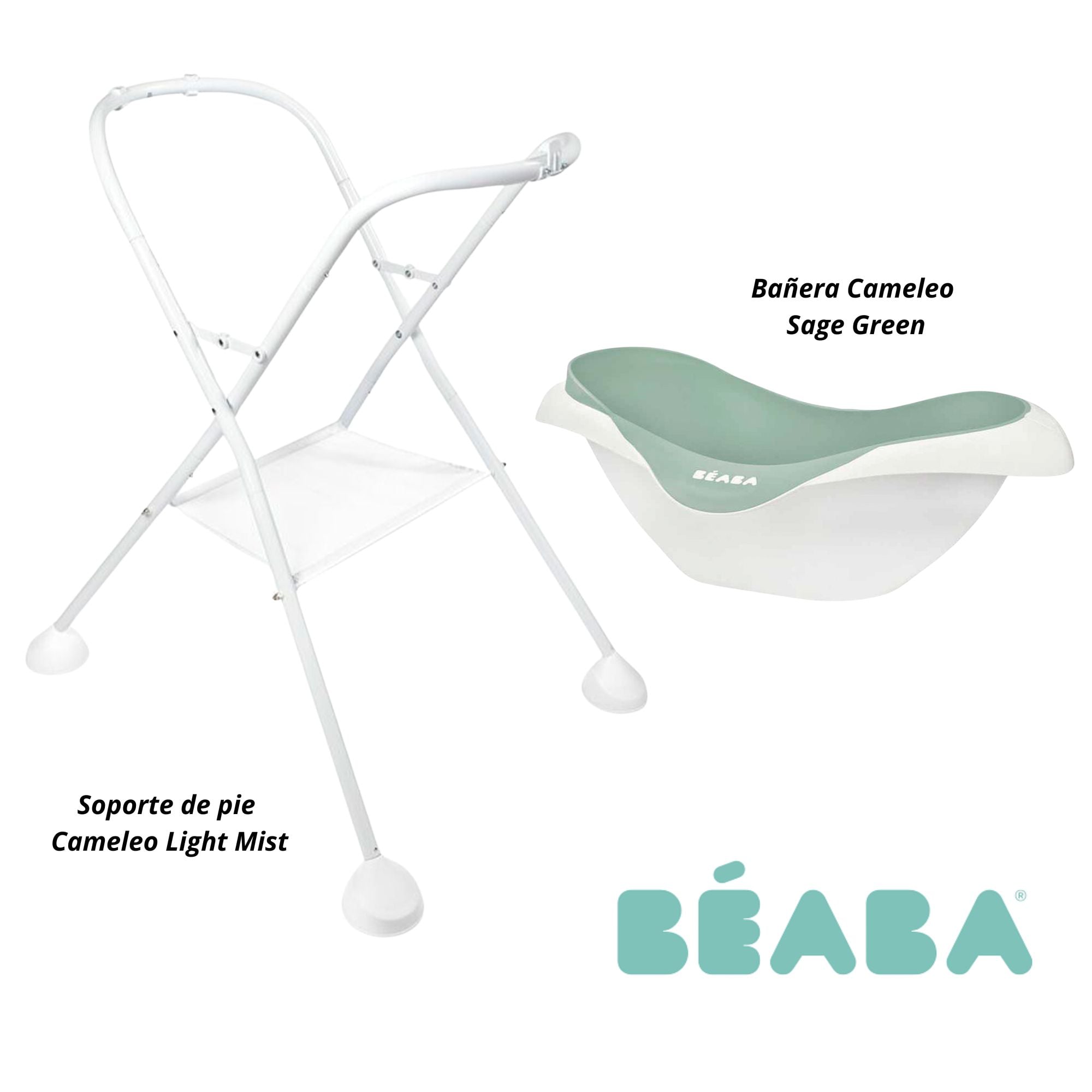 PACK BAÑERA CAMÉLÉO + SOPORTE DE PIE BÉABA - 1