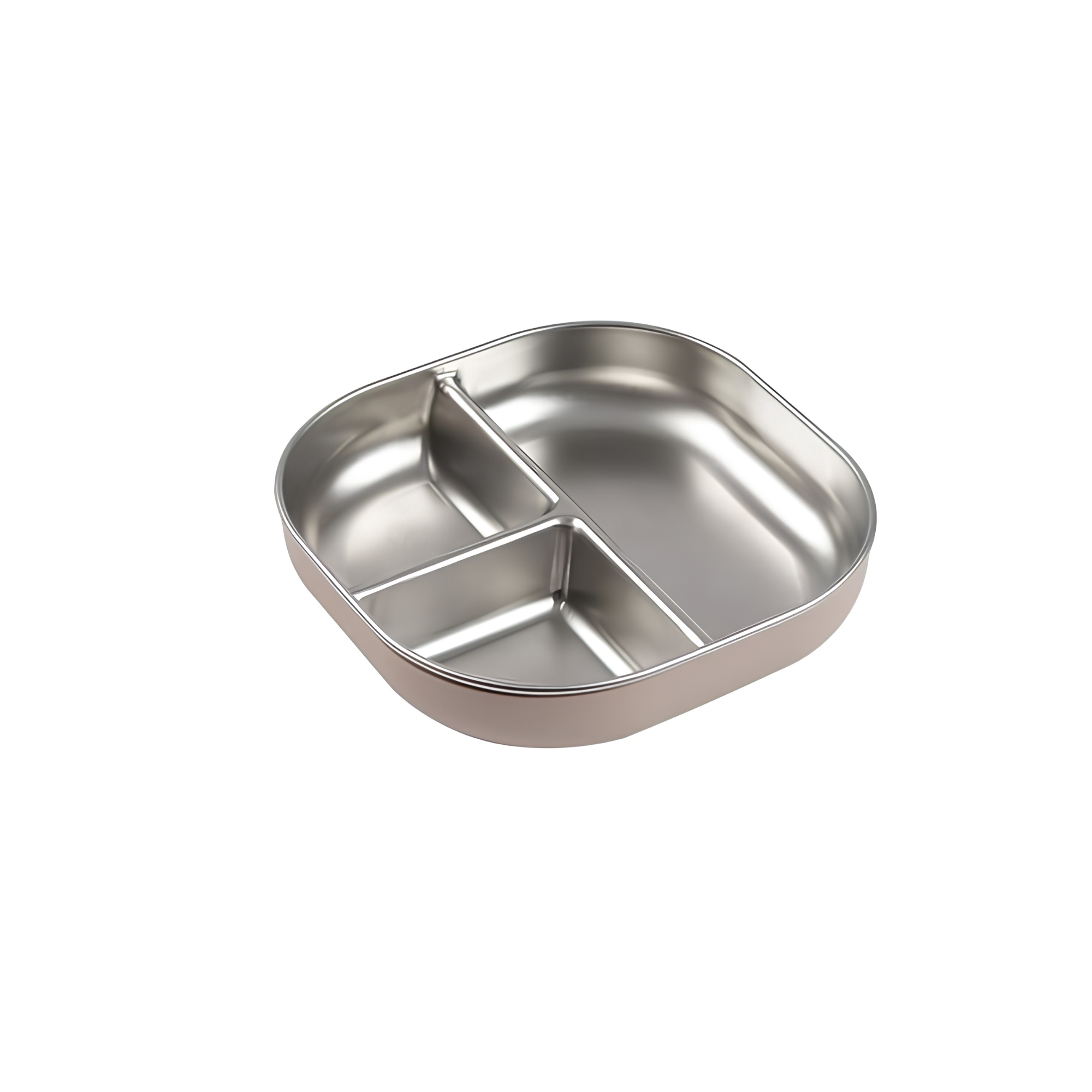 PLATO COMPARTIMENTADO DE ACERO INOXIDABLE APTO PARA MICROONDAS – BEABA - 1