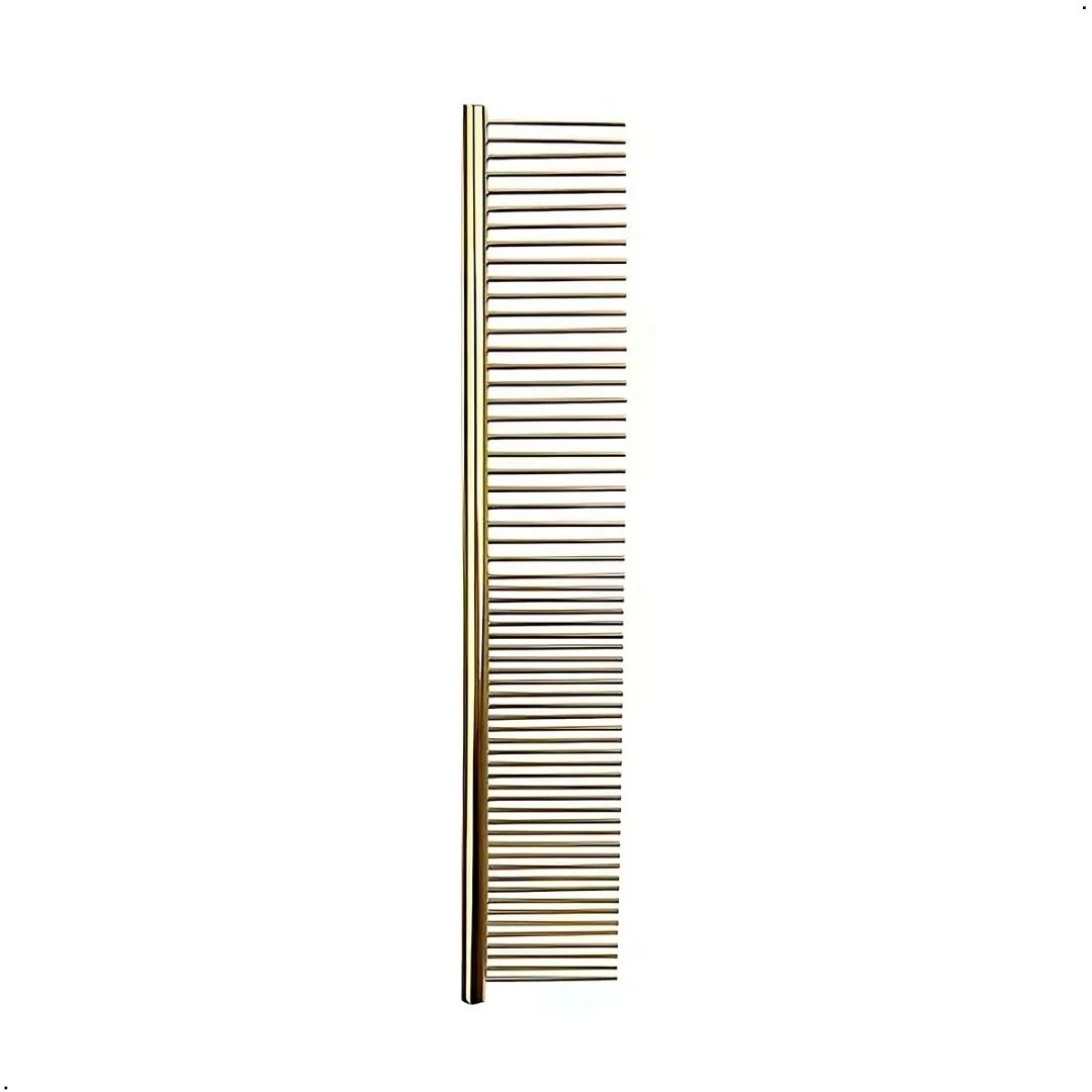 2 KIT PROFESIONAL DE CORTE DE CABELLO DORADO – TIJERAS + NAVAJA + PEINES - 3