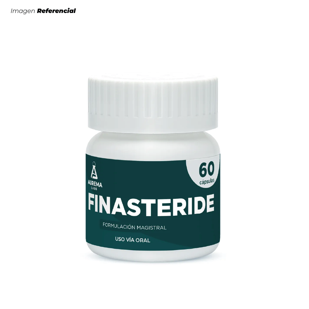 FINASTERIDE CONTRA LA CAIDA CAPILAR DE 60 CAPS AUREMA LAB'S - 1