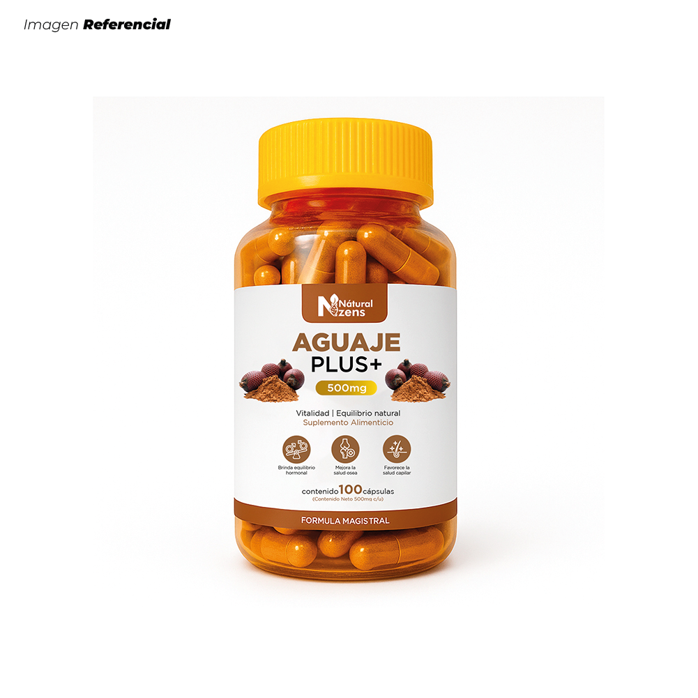 AGUAJE PLUS + VITALIDAD SALUD FEMENINA 100 CÁPSULAS - 1