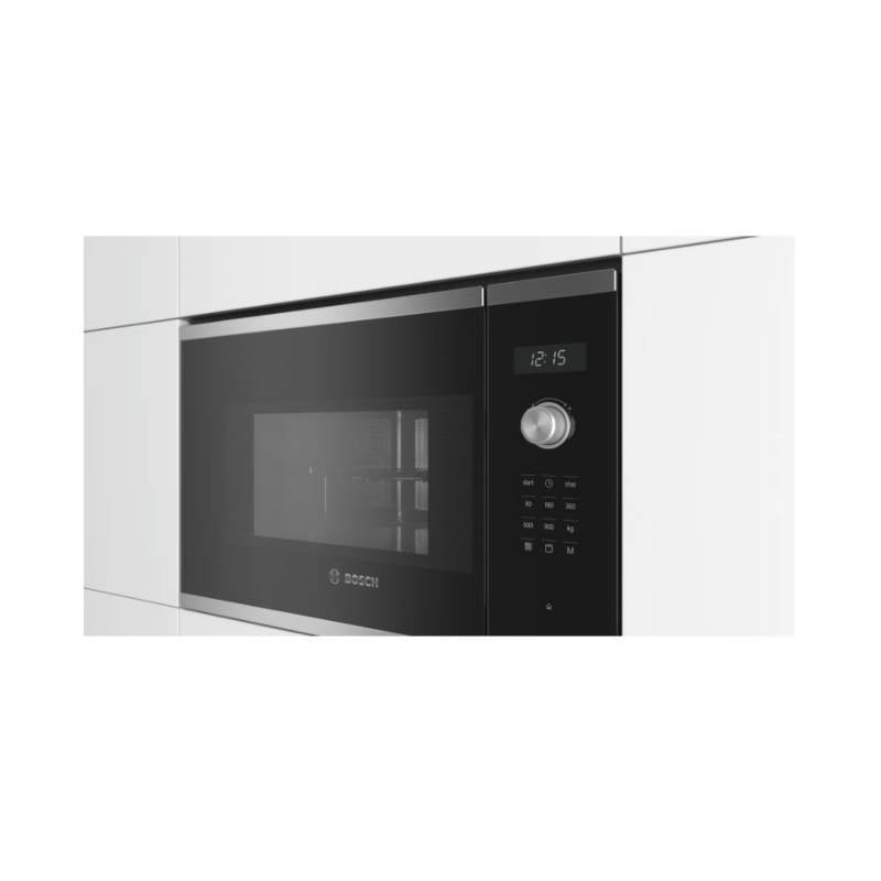 HORNO MICROONDAS BOSCH BEL554MS0V EMPOTRABLE 25 LITROS NEGRO - 3