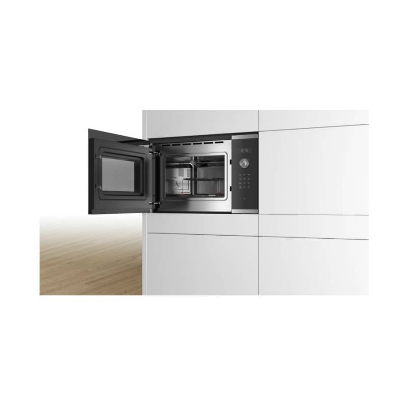 HORNO MICROONDAS BOSCH BEL554MS0V EMPOTRABLE 25 LITROS NEGRO - 4