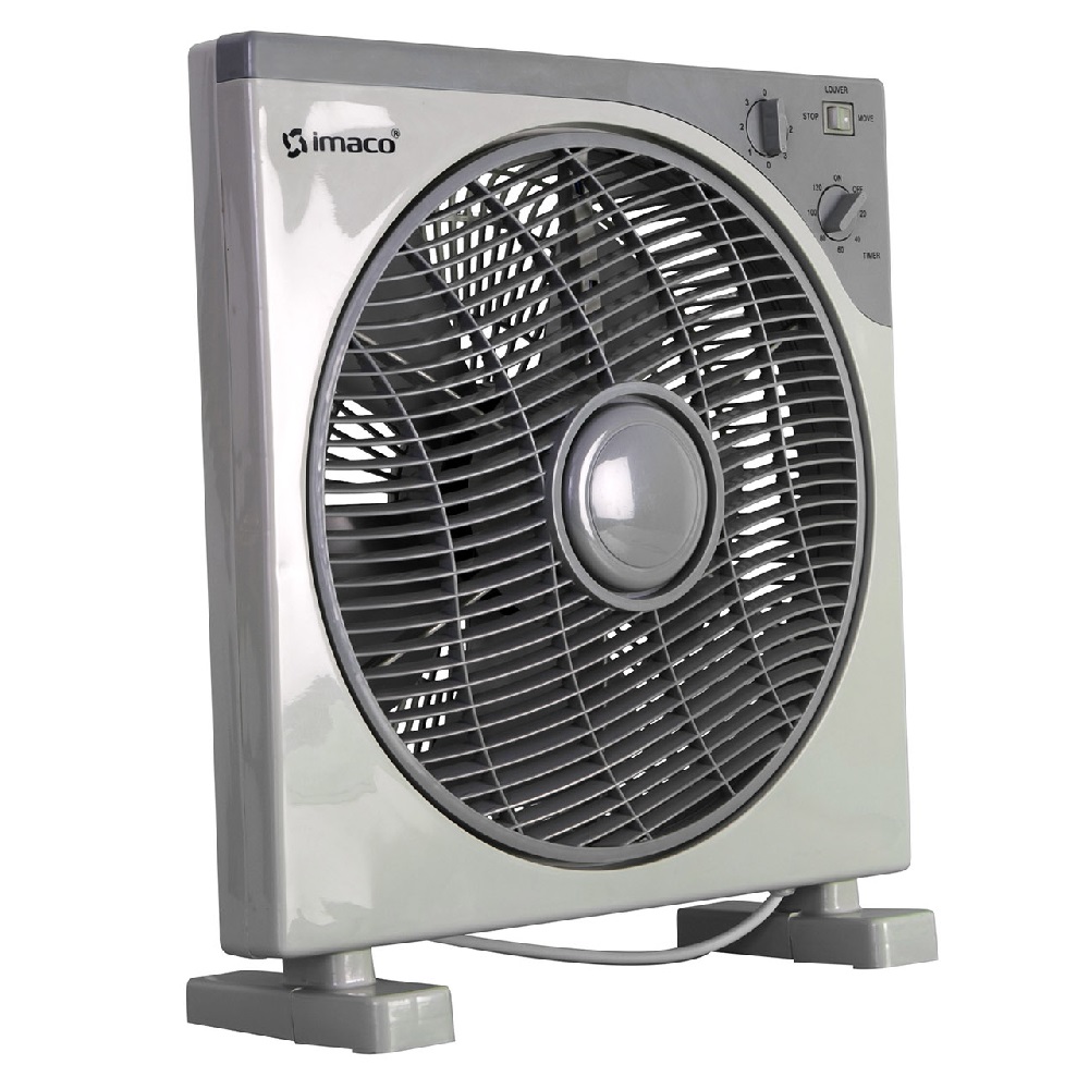 VENTILADOR RECIRCULADOR IMACO IVA13 40 WATTS TIPO BOX 12" GRIS - 2