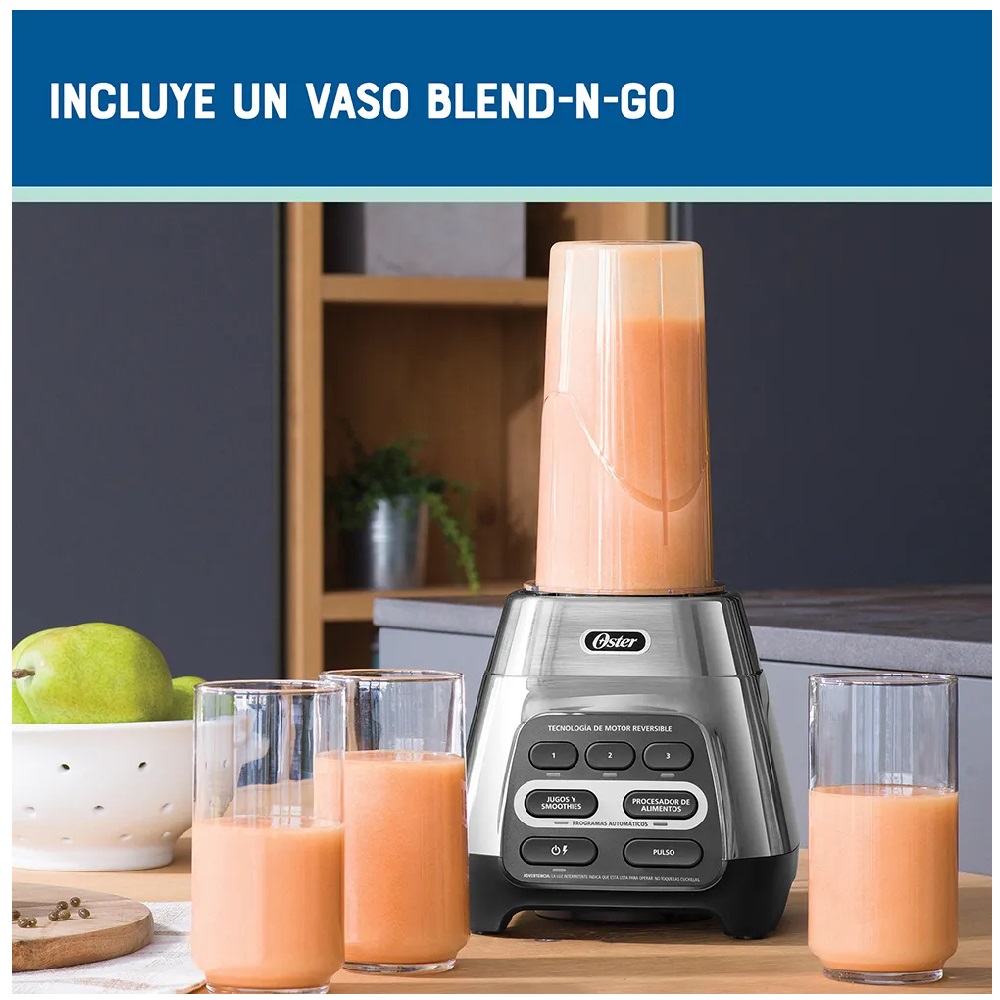 LICUADORA OSTER BLSTPYG1311NBG TECNOLOGIA REVERSIBLE 700 WATTS - 6