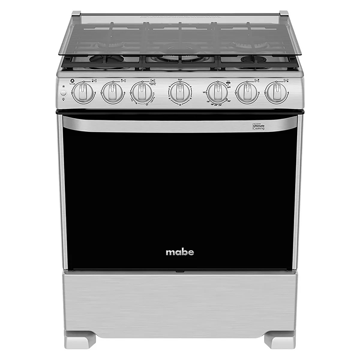 COCINA MABE EME7687CFY A GAS DE PIE 30” 5 QUEMADORES INOXIDABLE - 2