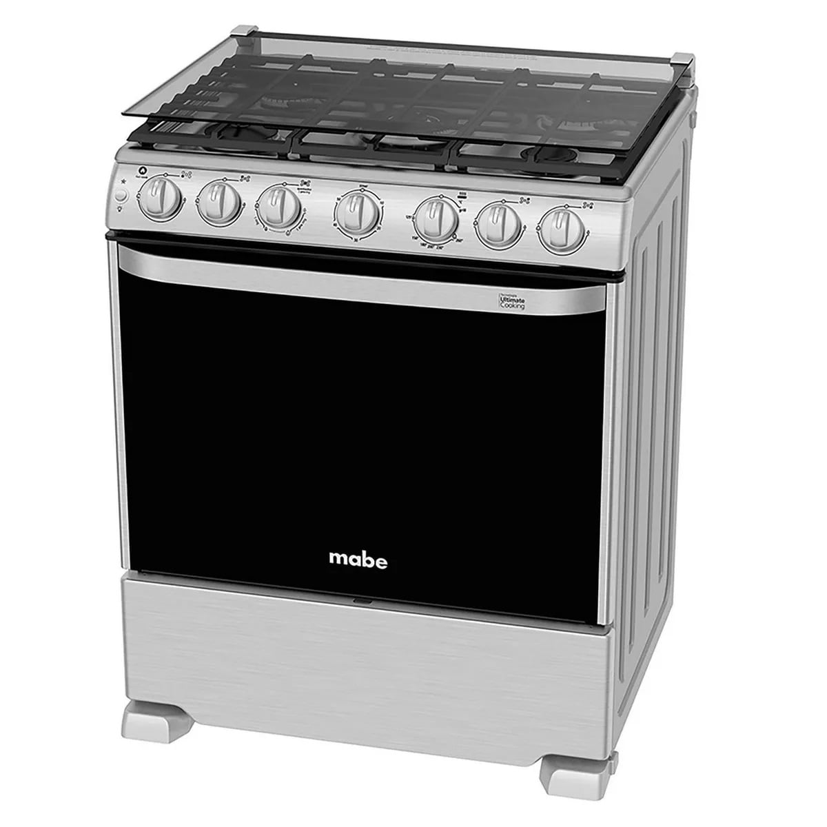 COCINA MABE EME7687CFY A GAS DE PIE 30” 5 QUEMADORES INOXIDABLE - 3