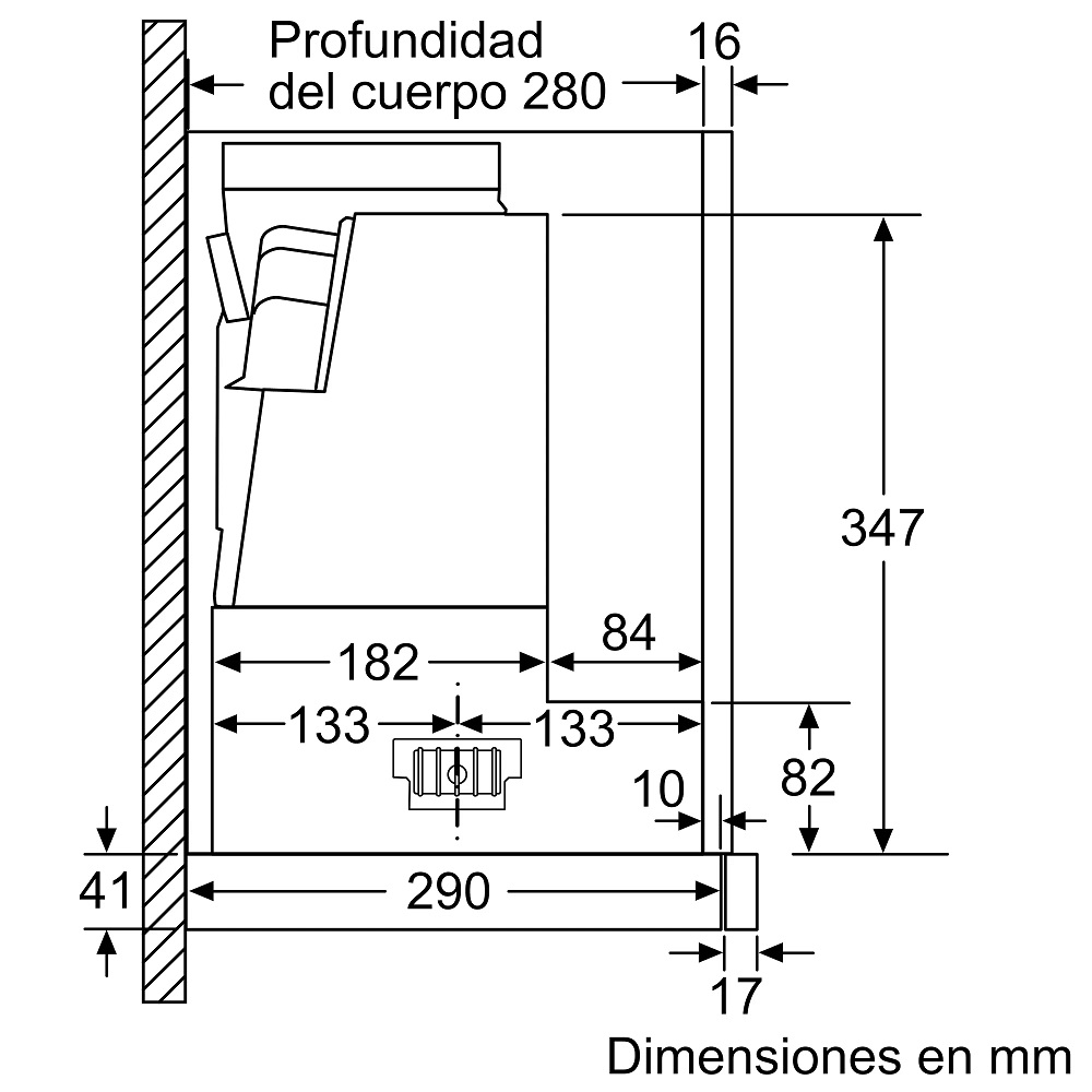 CAMPANA EXTRACTORA BOSCH DFS067A50 TELESCOPICA 60 CM SILVER - 6