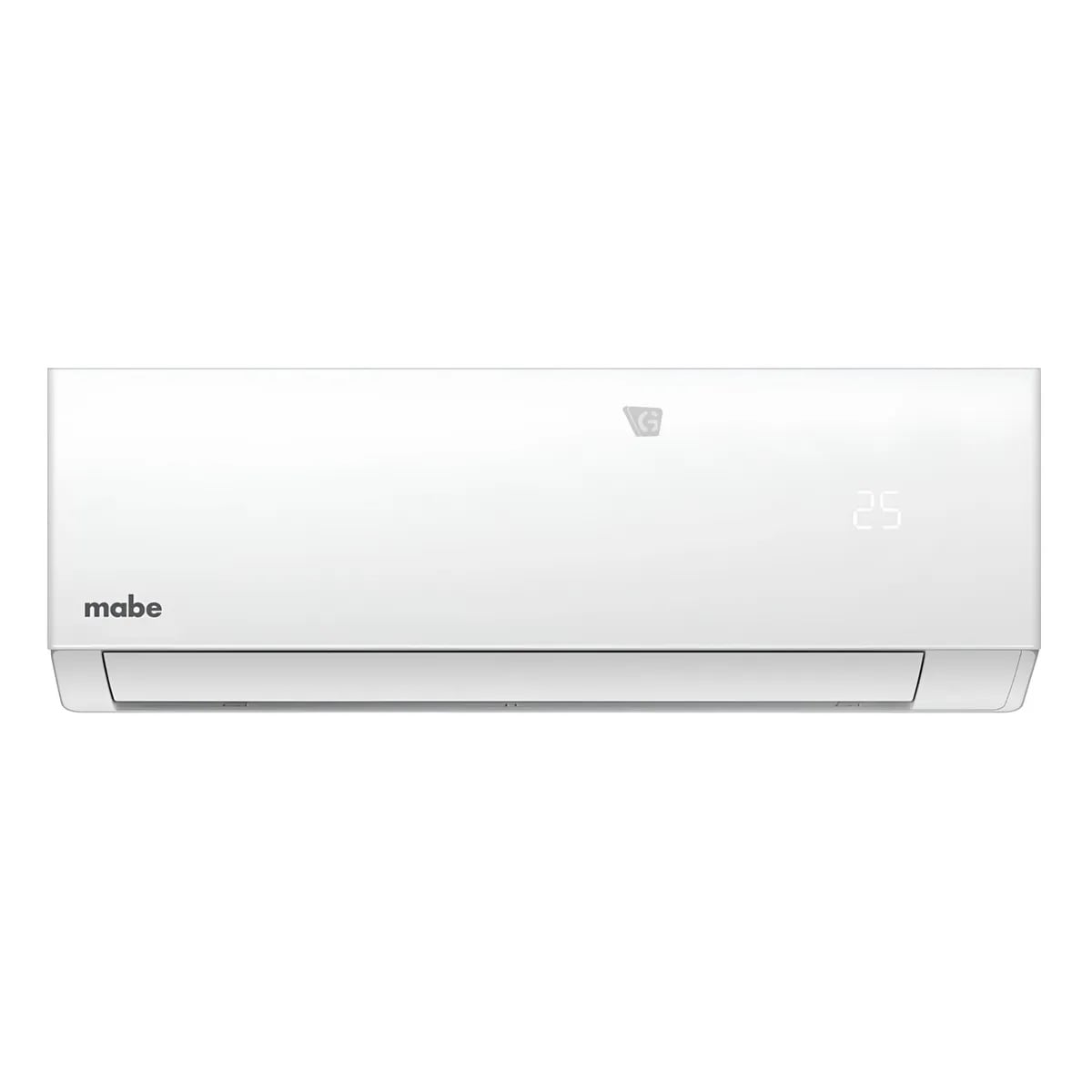 AIRE ACONDICIONADO MABE MMT09CDBWCC32EC1 MINI SPLIT 9000 BTU BLANCO - 1