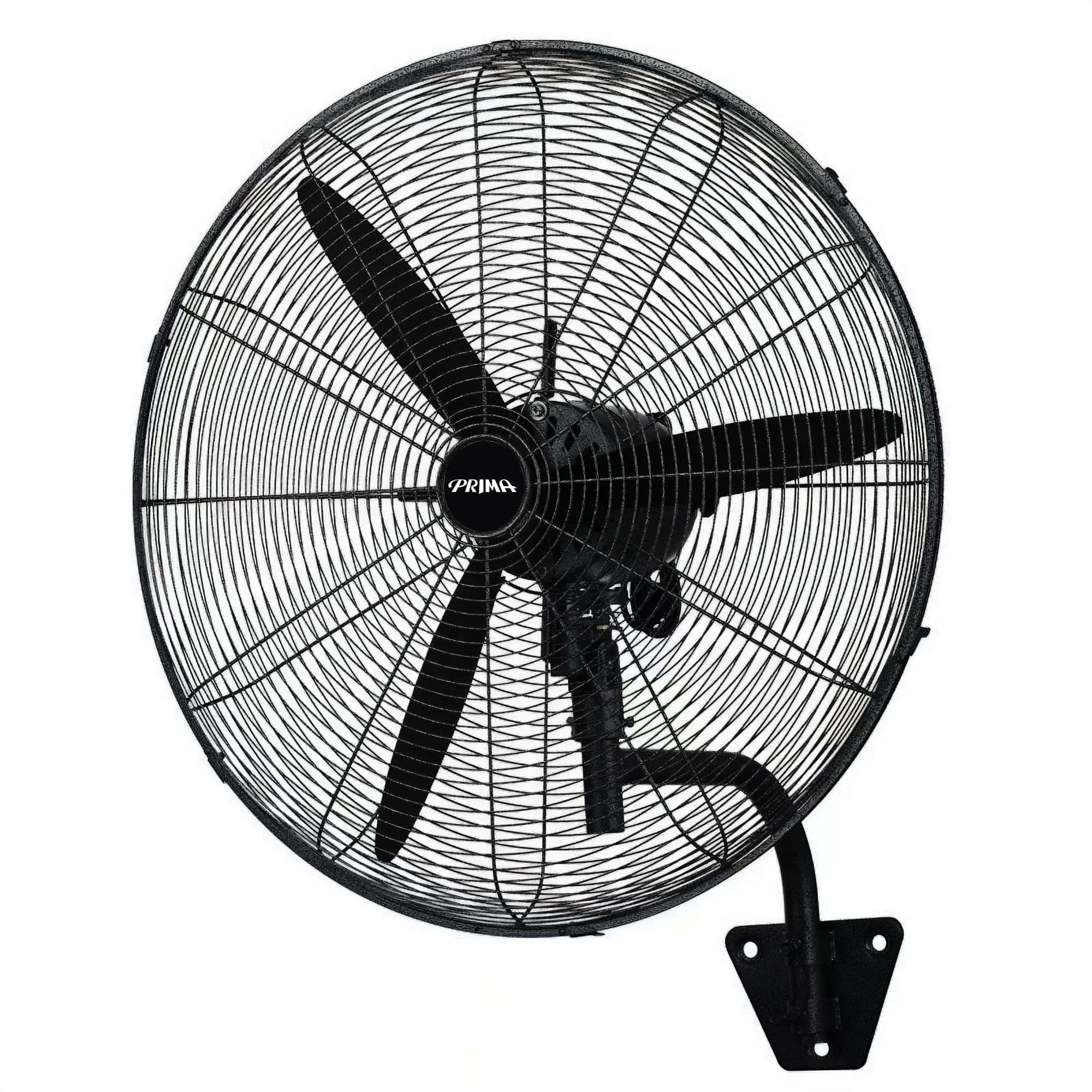 VENTILADOR PRIMA PF-30EP INDUSTRIAL DE PIE O PARED 30' 230 WATTS  NEGRO - 2