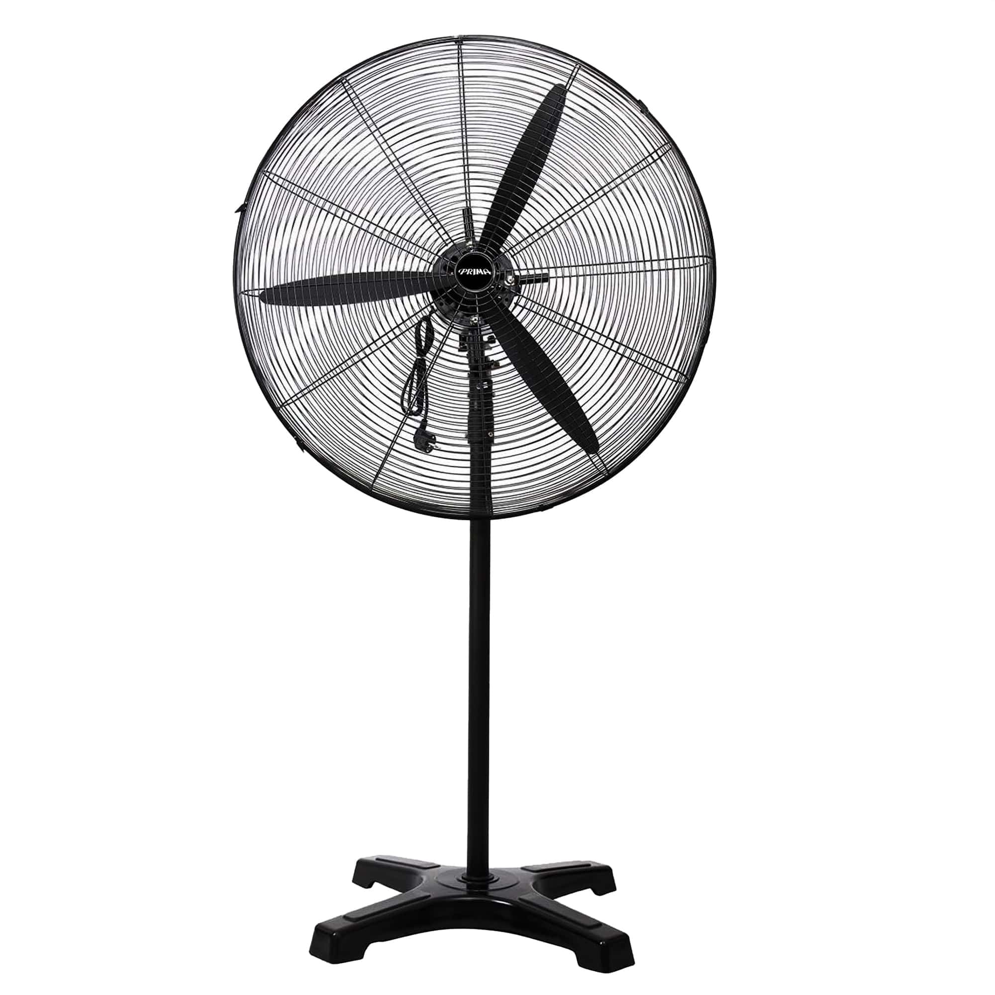 VENTILADOR PRIMA PF-30EP INDUSTRIAL DE PIE O PARED 30' 230 WATTS  NEGRO - 3