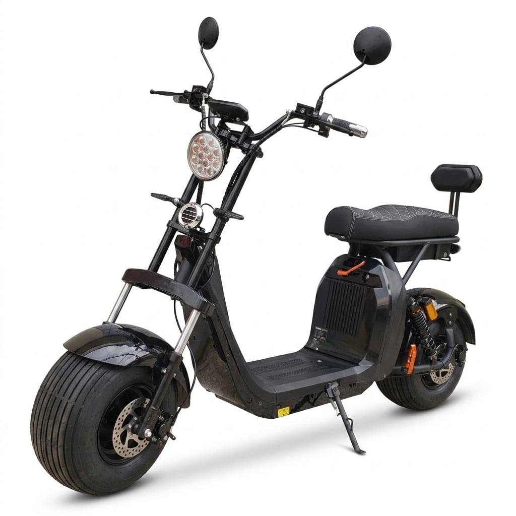 MOTO ELECTRICA CHOPPER CITYCOCO 1500W BATERIA EXTRAIBLE LITIO 12AH - 10