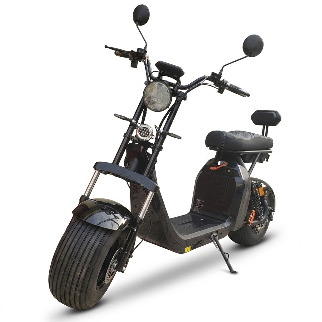 MOTO ELECTRICA CHOPPER CITYCOCO 1500W BATERIA EXTRAIBLE LITIO 12AH - 4