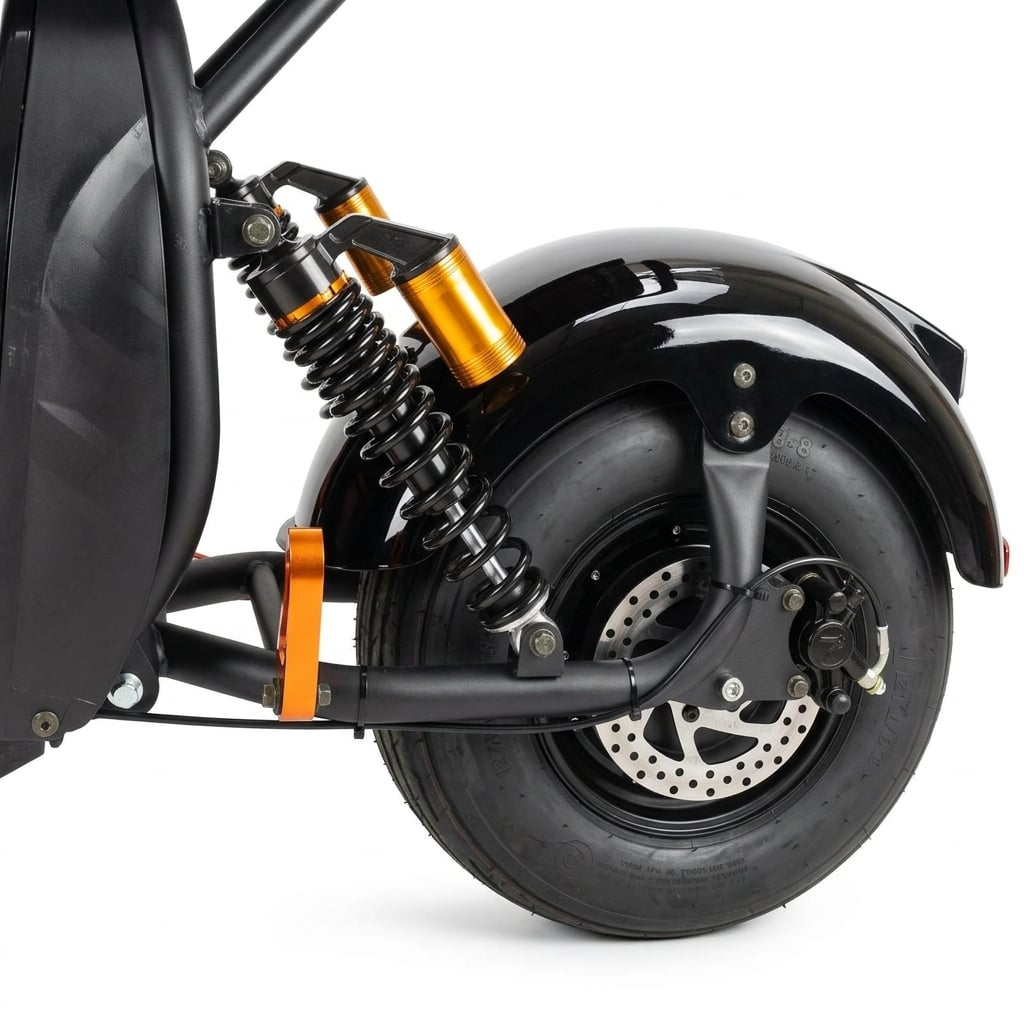 MOTO ELECTRICA CHOPPER CITYCOCO 1500W BATERIA EXTRAIBLE LITIO 12AH - 7
