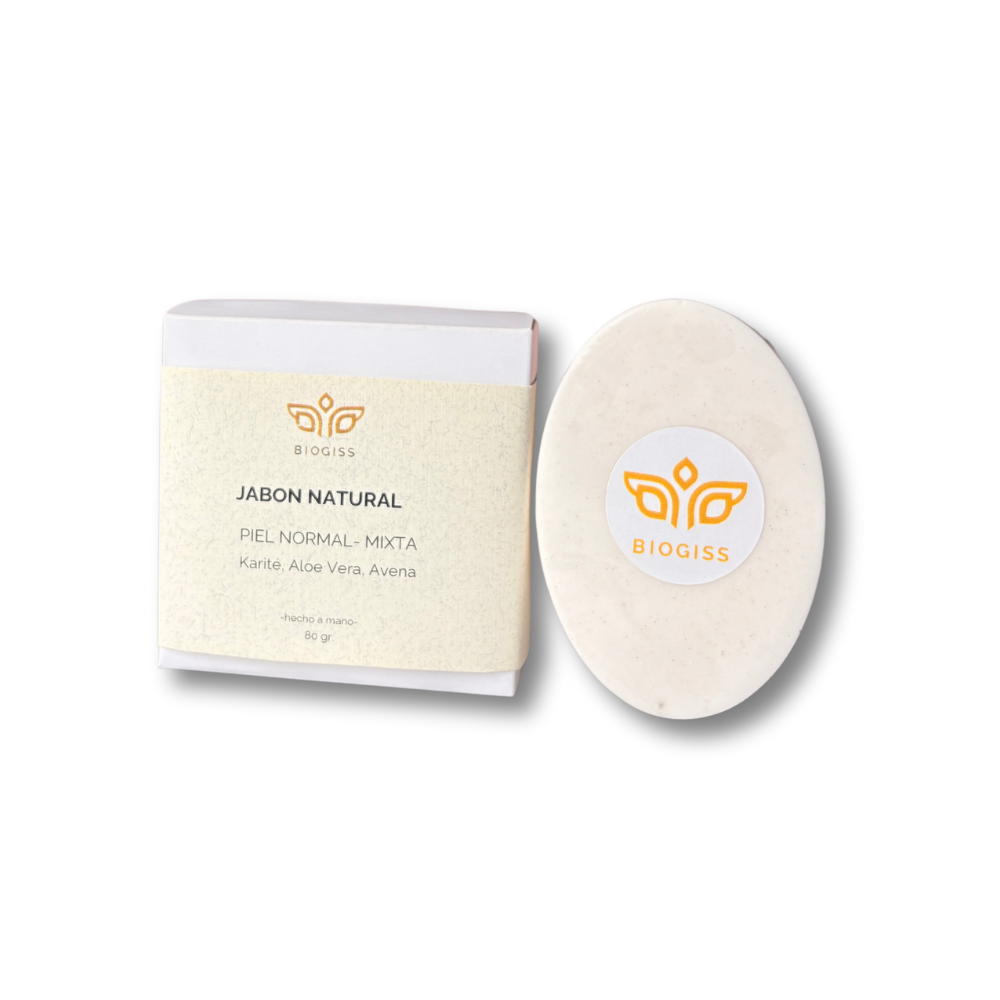 JABON BIOGISS NATURAL KARITE ALOE VERA AVENA - 2