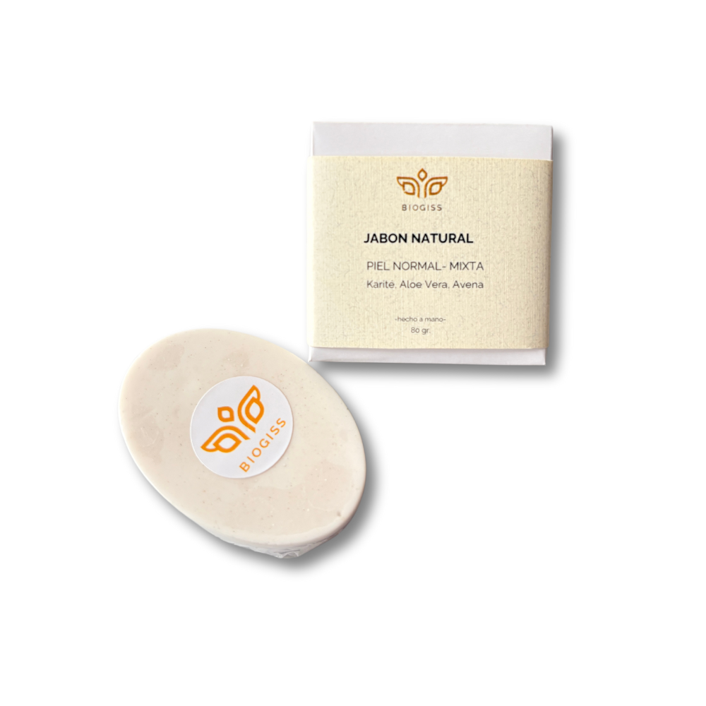JABON BIOGISS NATURAL KARITE ALOE VERA AVENA - 3