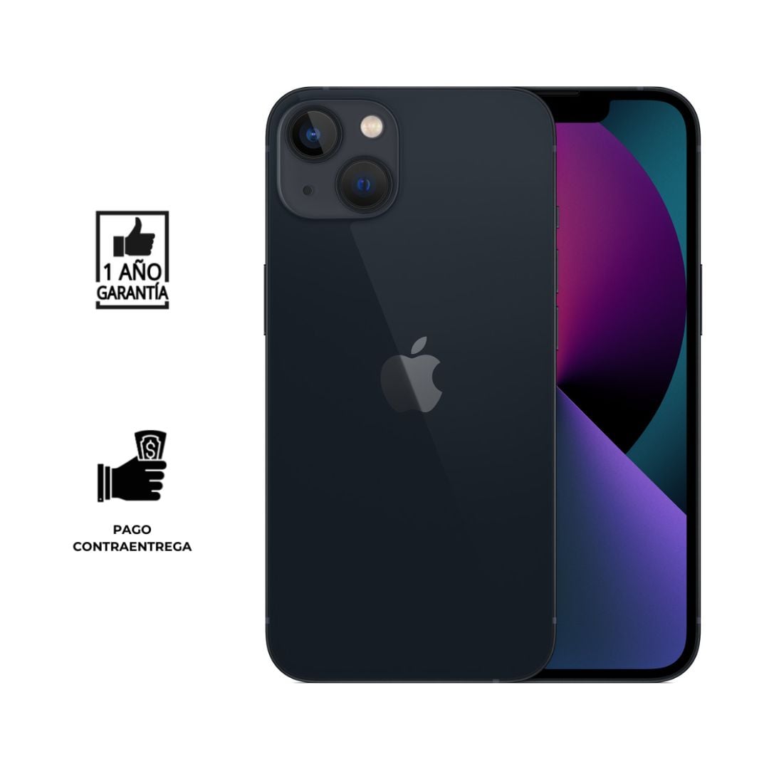REACONDICIONADO IPHONE 13 MINI 128GB I GRADO B I COLOR NEGRO - 1