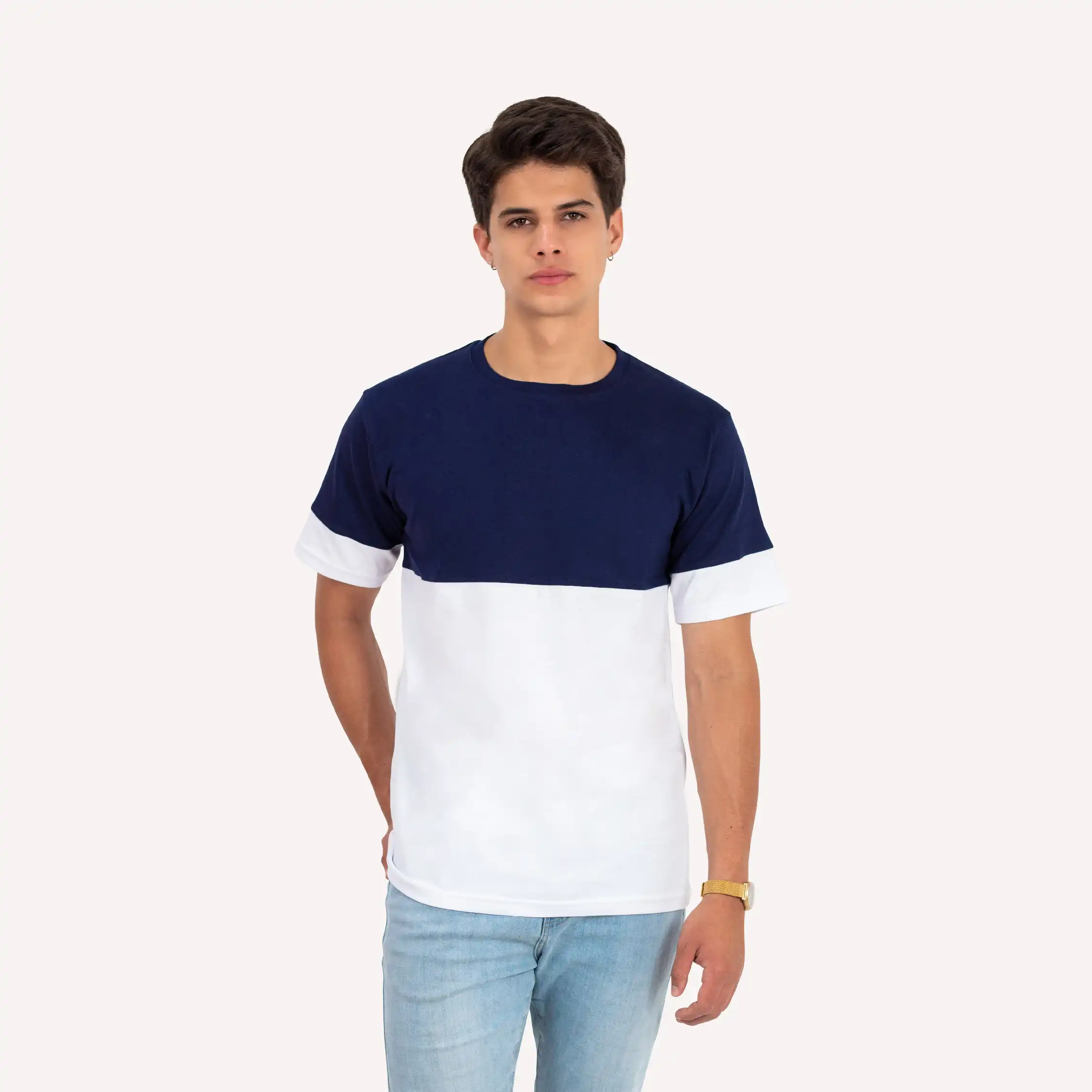 POLO MANGA CORTA ALGODÓN HOMBRE FLEIRI AND MANNER HIVER DUALTONE SUNNY - 1
