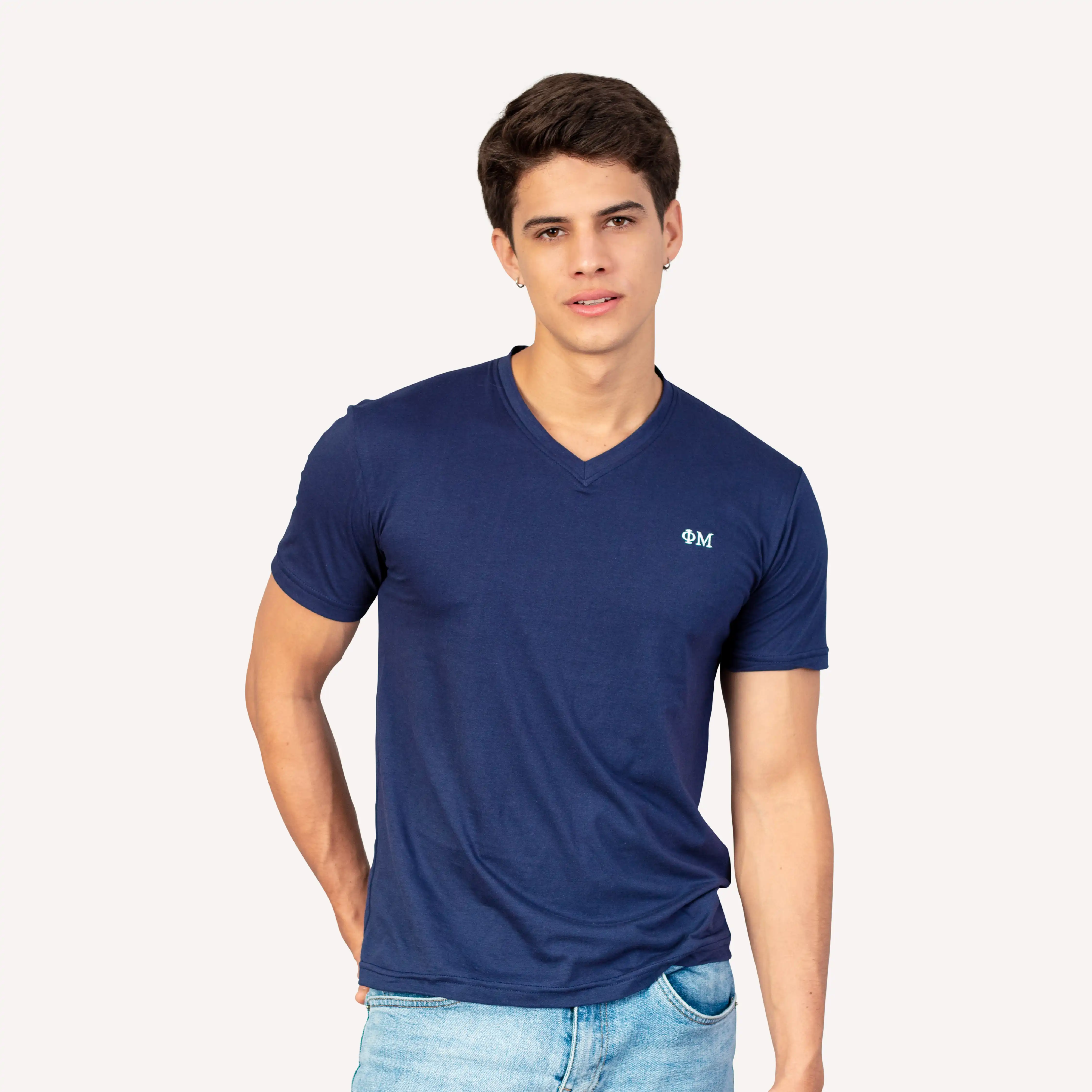 POLO MANGA CORTA ALGODÓN PIMA HOMBRE FLEIRI AND MANNER HIVER CASUAL SLIM FIT - 1