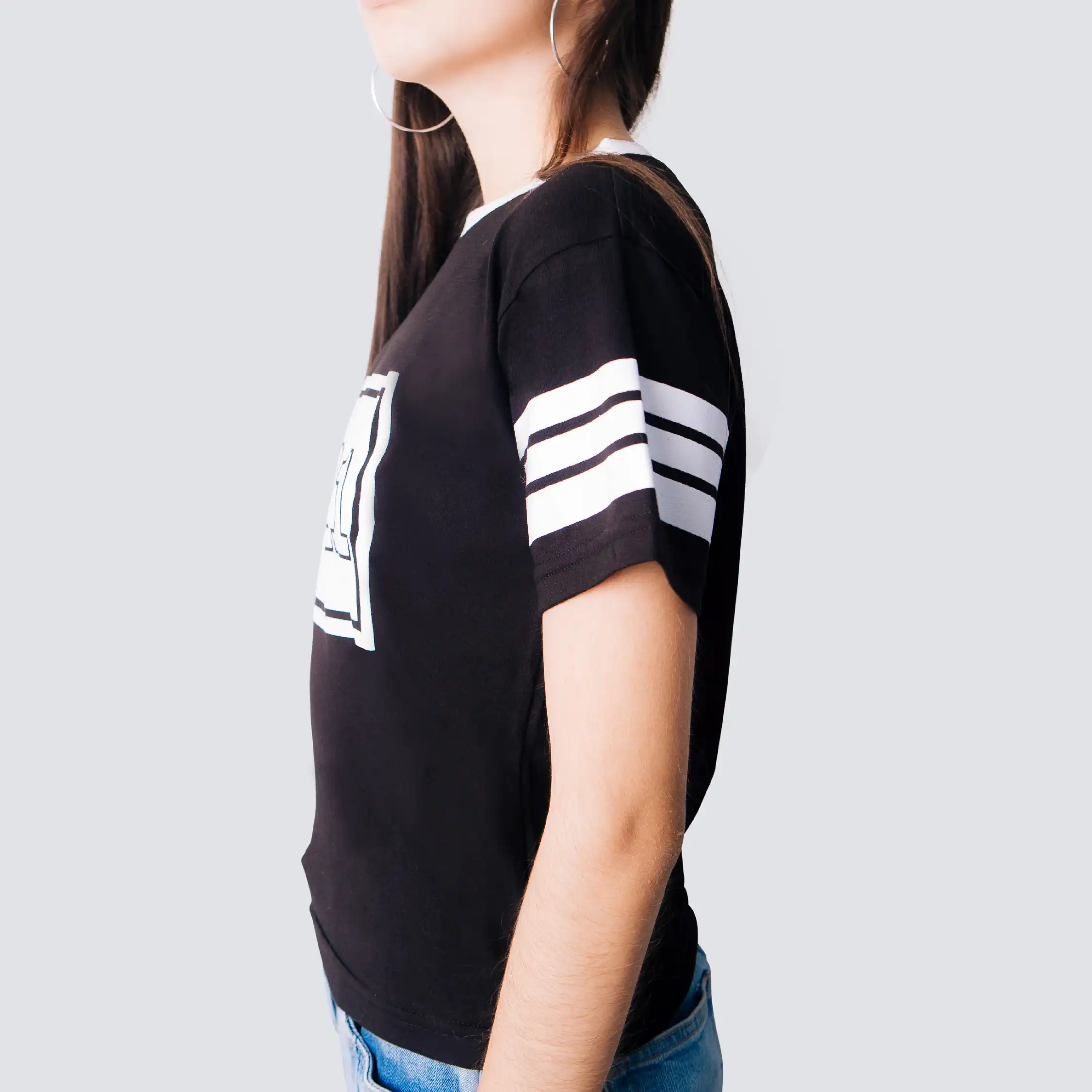 POLO MANGA CORTA MUJER FLEIRI AND MANNER NEGRO CASUAL NO21 - 3