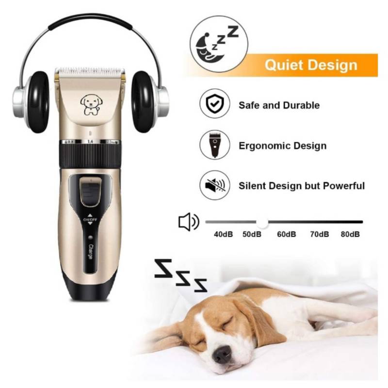 MAQUINA CORTA PELO PERRO OEM MODELO1 INALÁMBRICA LIMA CORTAUÑAS TIJERA - 5