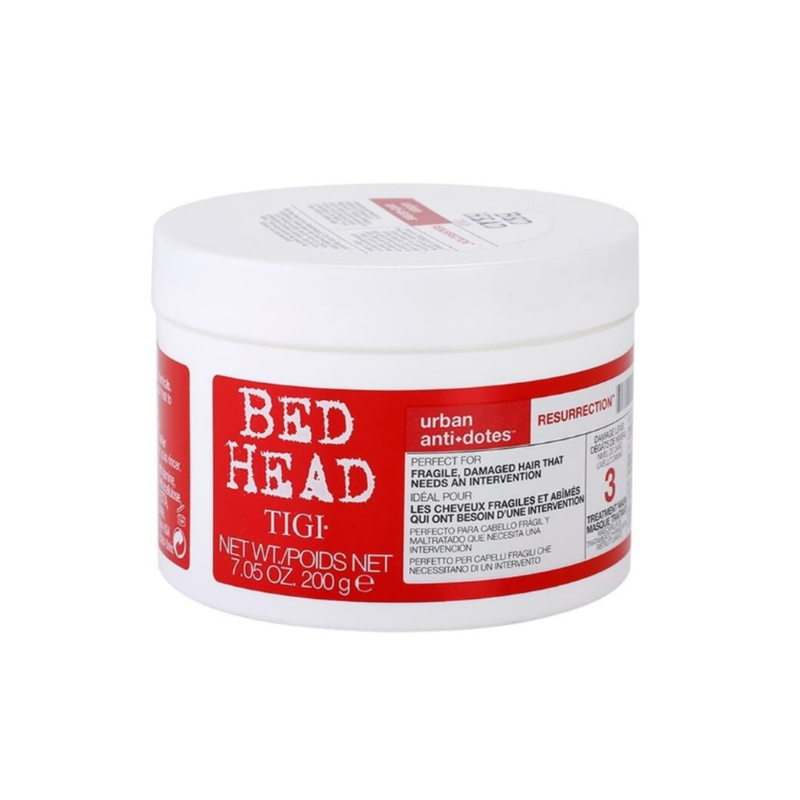 TIGI BED HEAD - TRIO RESURRECTION SHAMPOO 400ML ACONDICIONADOR 400ML MASK 200ML - 4