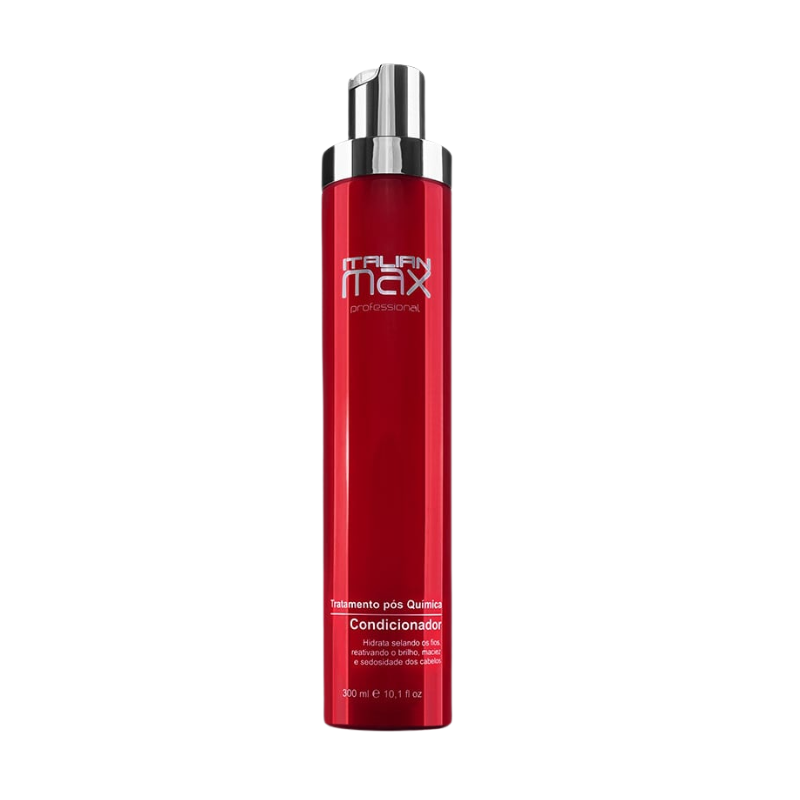 ITALIAN MAX - POST QUÍMICA SHAMPOO 500ML + ACONDICIONADOR 300ML + MASK - 3