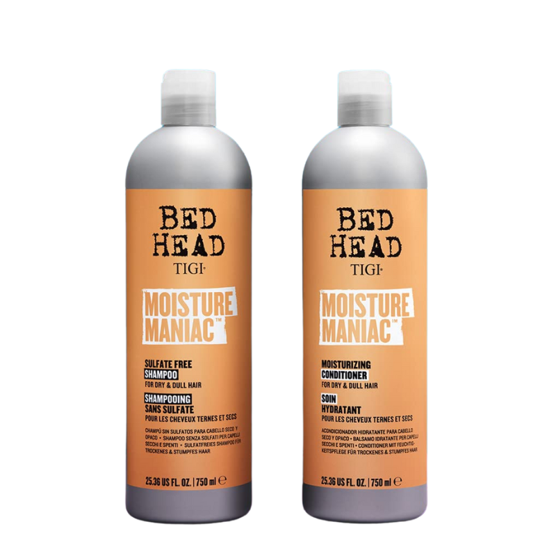 TIGI BED HEAD - DUO MOISTURE MANIAC SHAMPOO750ML  ACONDICIONADO750ML - 1