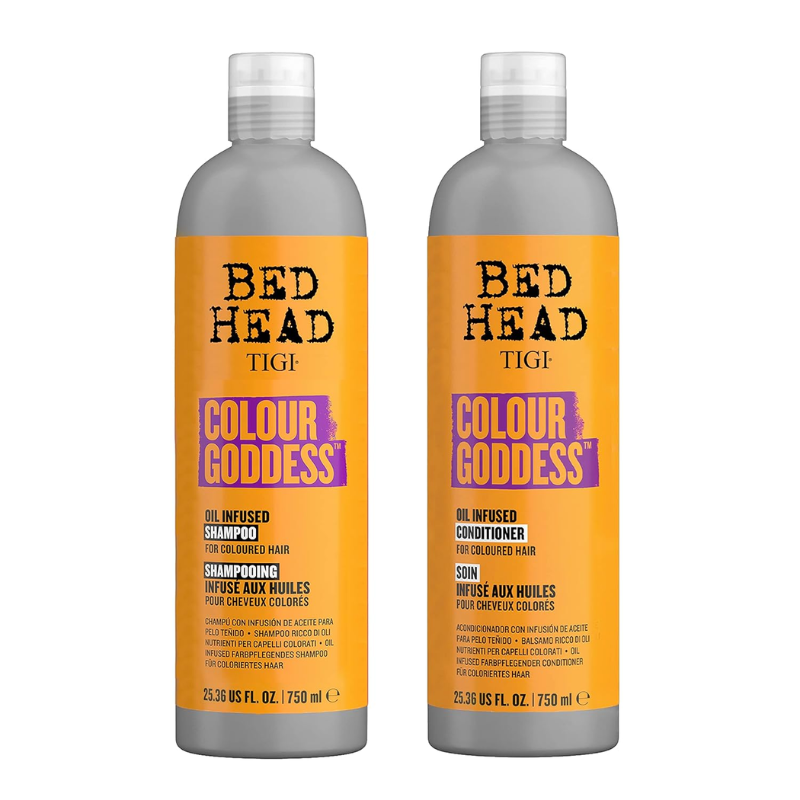 TIGI BED HEAD - DUO COLOUR GODDESS  SHAMPOO750ML  ACONDICIONADOR750ML - 1