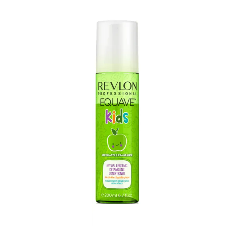 REVLON EQUAVE KIDS - DÚO GREEN SHAMPOO 300ML Y ACONDICIONADOR 200ML - 2
