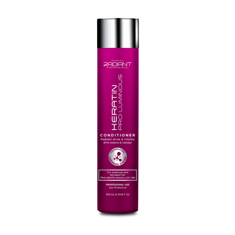 RADIANT - PACK KERATIN PRO LUMINOUS SHAMPOO 300ML + ACONDICIONADOR 300ML - 3