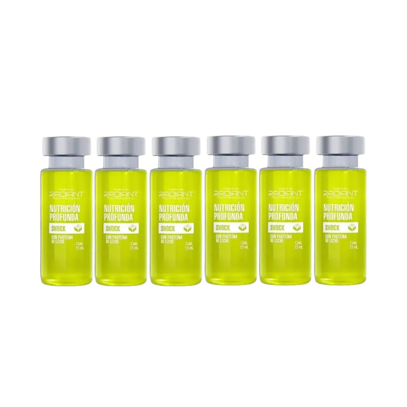 RADIANT - SHOCK NUTRICIÓN PROFUNDA 15 ML X 6 UND. - 1