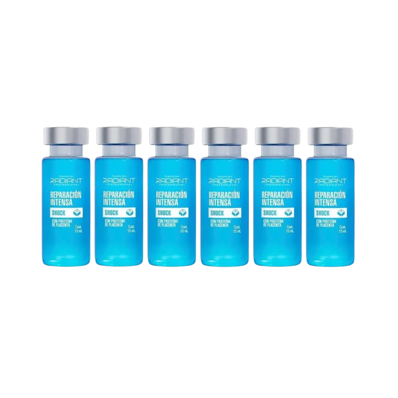 RADIANT - SHOCK REPARACIÓN INTENSA 15 ML X 6 UND. - 1