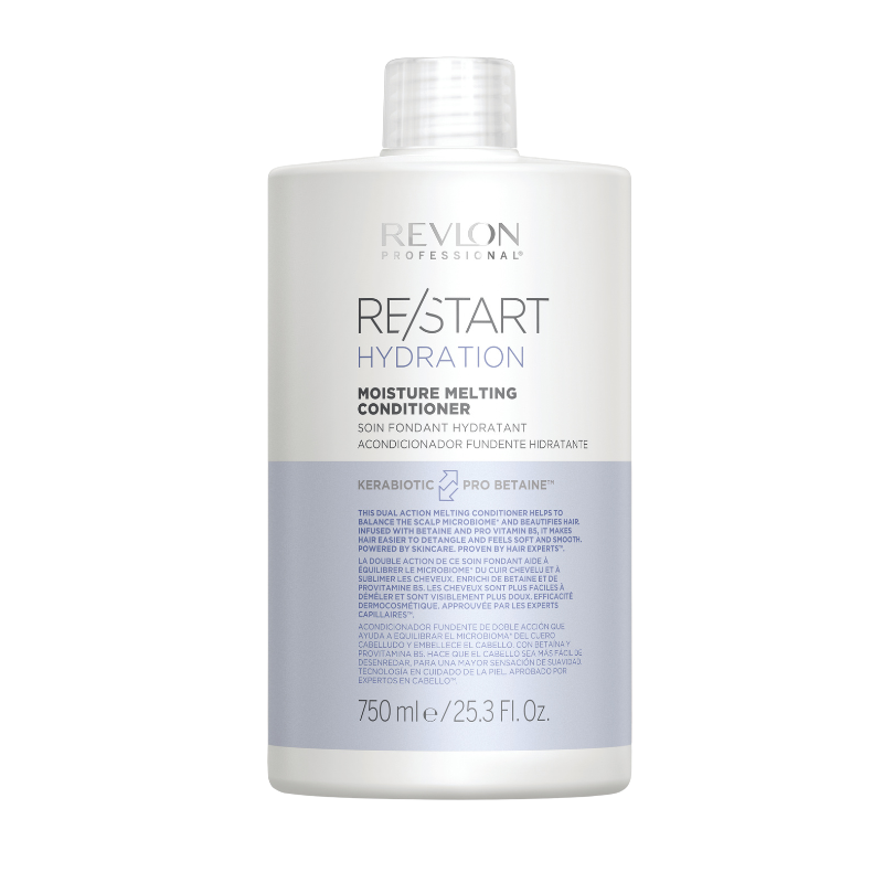 REVLON RESTART - HYDRATION MOISTURE MICELLAR SHAMPOO 1L Y ACONDICIONADOR 750ML - 3