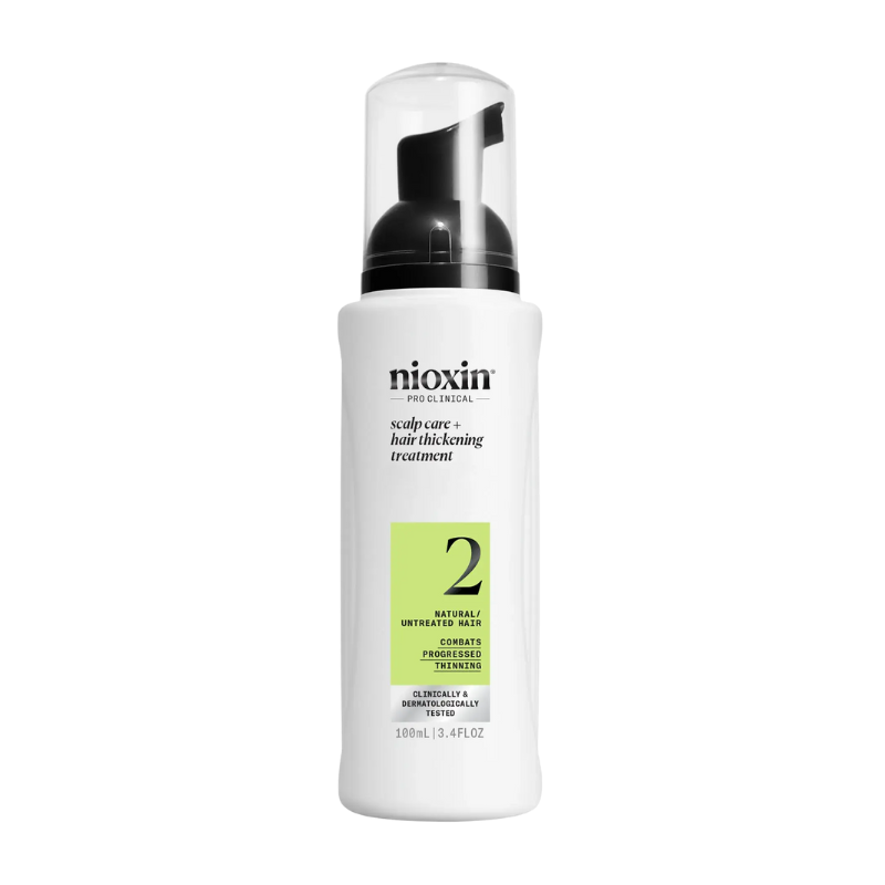 NIOXIN - SYSTEM 2 SHAMPOO 300 + ACONDICIONADOR 300ML + TRATAMIENTO 100ML - 4