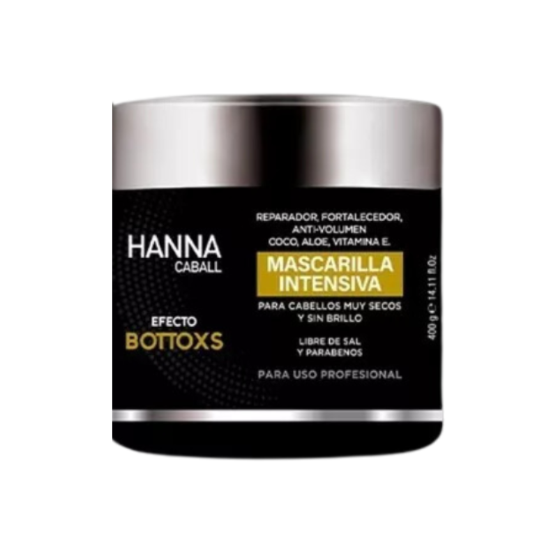 HANNA CABALL - TRIPACK EFECTO BOTOX SHAMPOO ACONDICIONADOR Y MASCARILLA - 4
