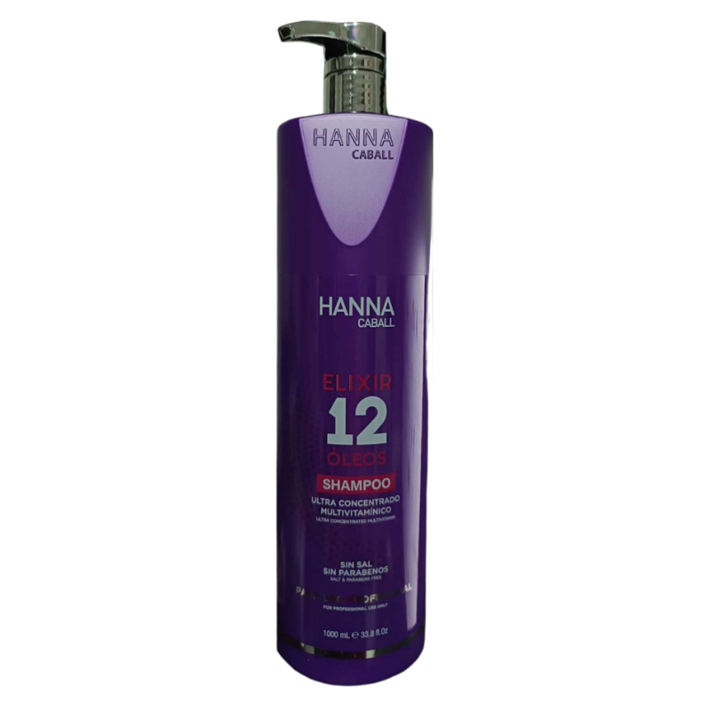 HANNA CABALL - TRIPACK ELEXIR 12 OLEOS SHAMPOO ACONDICIONADOR Y MASCARILLA - 2