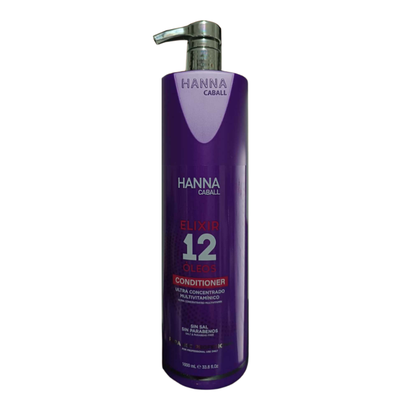 HANNA CABALL - TRIPACK ELEXIR 12 OLEOS SHAMPOO ACONDICIONADOR Y MASCARILLA - 3