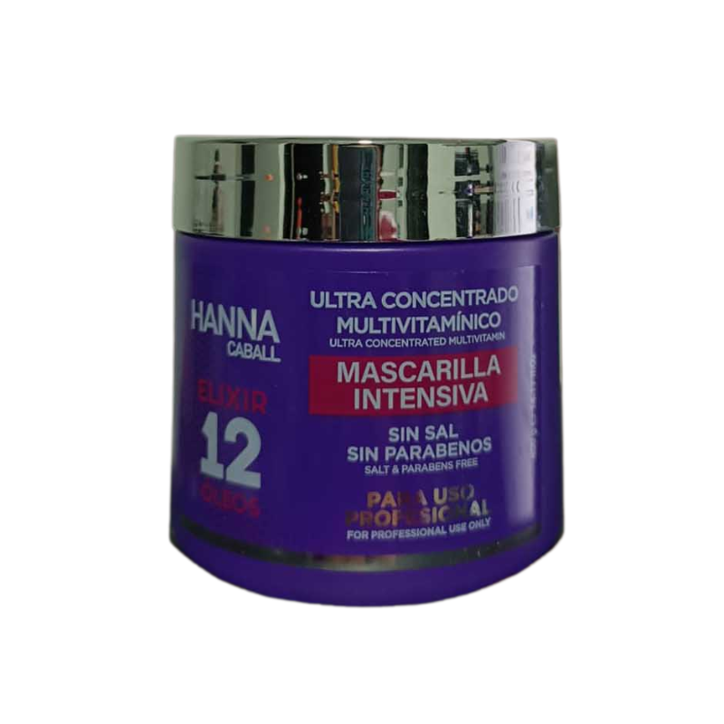 HANNA CABALL - TRIPACK ELEXIR 12 OLEOS SHAMPOO ACONDICIONADOR Y MASCARILLA - 4
