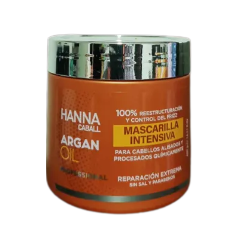 HANNA CABALL - TRIPACK ARGAN OIL SHAMPOO ACONDICIONADOR Y MASCARILLA - 4