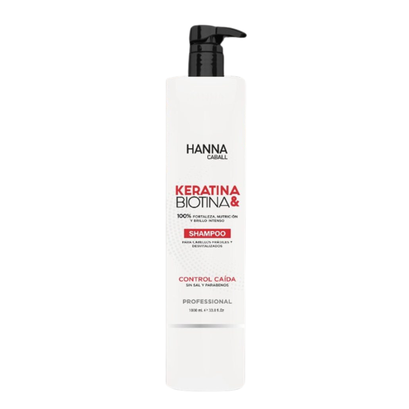 HANNA CABALL - DUO KERATINA BIOTINA SHAMPOO 1L ACONDICIONADOR 1L - 2