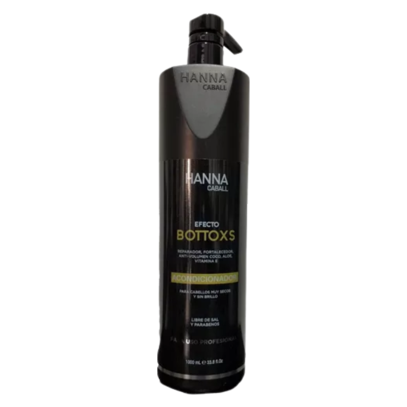 HANNA CABALL - DUO EFECTO BOTOX SHAMPOO 1L ACONDICIONADOR 1L - 3