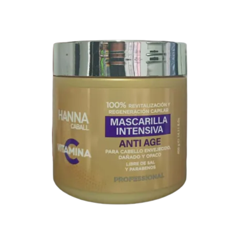 HANNA CABALL - PACK VITAMINA C SHAMPOO + ACONDICIONADOR + MASK + TERMOPROTECTOR - 4
