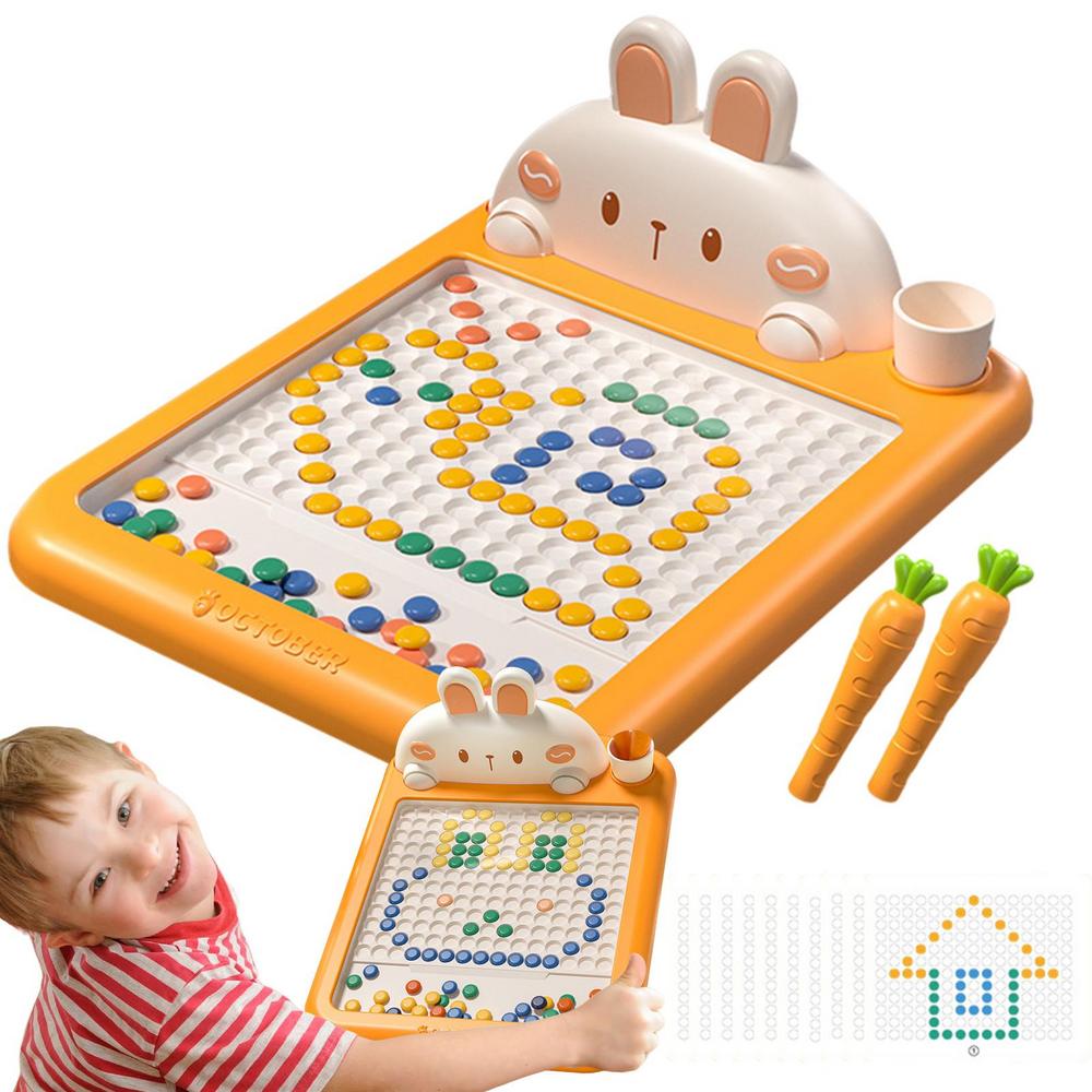 TABLERO MAGNETICO DE DIBUJO Y BOLIGRAFO MAGNETICO PARA NIÑOS - 1