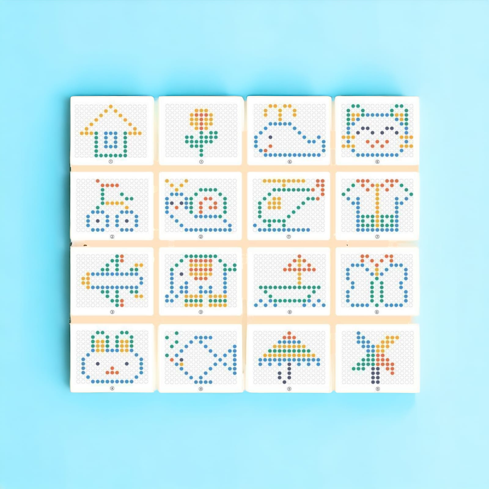 TABLERO MAGNETICO DE DIBUJO Y BOLIGRAFO MAGNETICO PARA NIÑOS - 4
