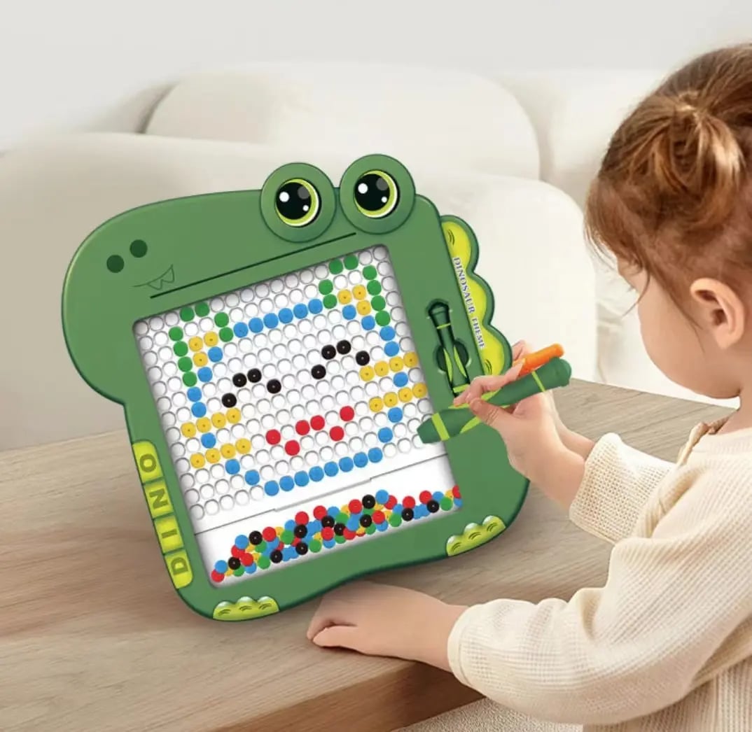TABLERO DE DIBUJO MAGNETICO EDUCATIVO MODELO DINO EXTRAGRANDE - 3