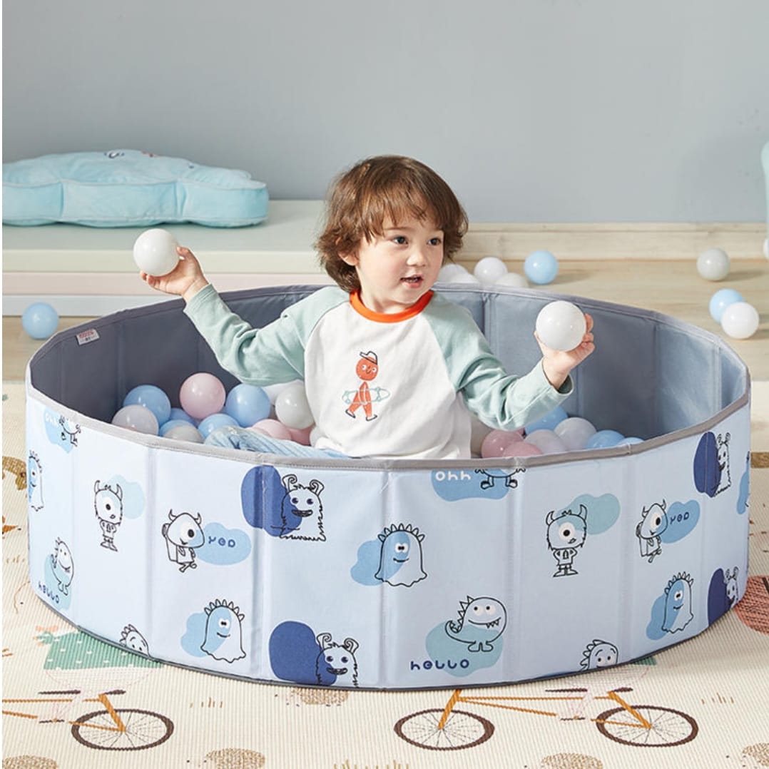 Piscina De Pelotas Plegable Para Interiores Y Exteriores – Tienda De Campaña Infantil – Capacidad Para 1-3 Niños – Tela De Poliéster Resistente